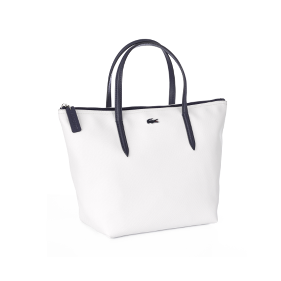 Lacoste white bag best sale