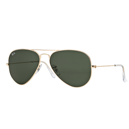 Image de EXCLU INTERNET ! RAY-BAN - Lunettes Aviator Monture Or