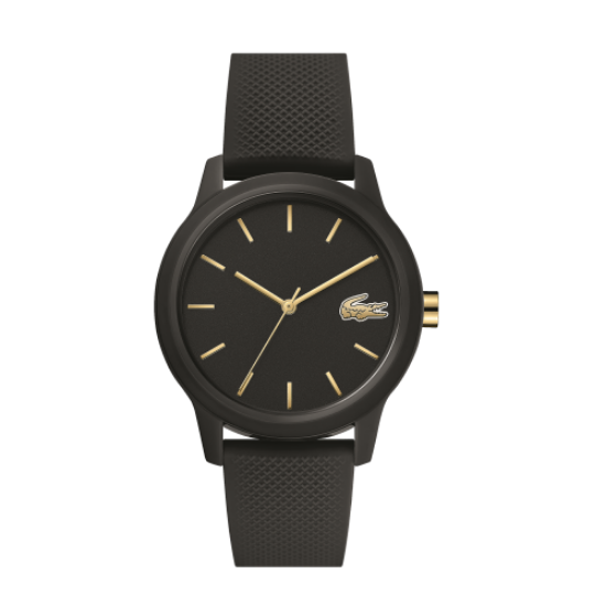 Image sur LACOSTE - Montre femme L12.12 noire
