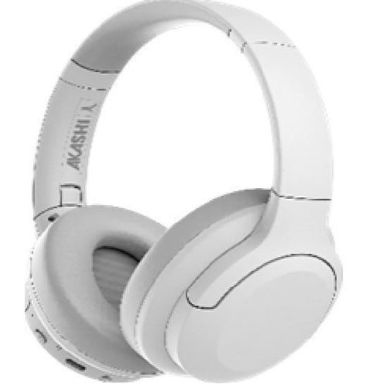 Image sur AKASHI - Casque sans fil a reduction de bruit blanc 