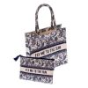 Image sur AIR CARAIBES - Sac Cabas Coton et Pochette Fly me to the sun - Design 2 couleurs