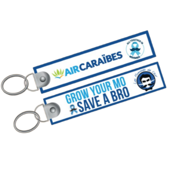 Image sur Air Caraïbes - Porte-clés flamme MOVEMBER