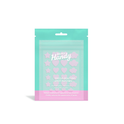 Image de MERCI HANDY - 24 Patchs Boutons rose